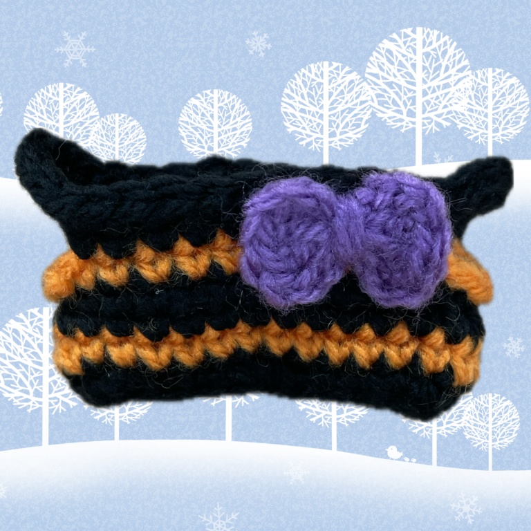 ハロウィンのロンパース(オレンジ)