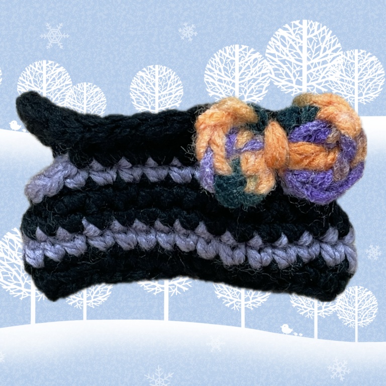 ハロウィンのロンパース(紫)