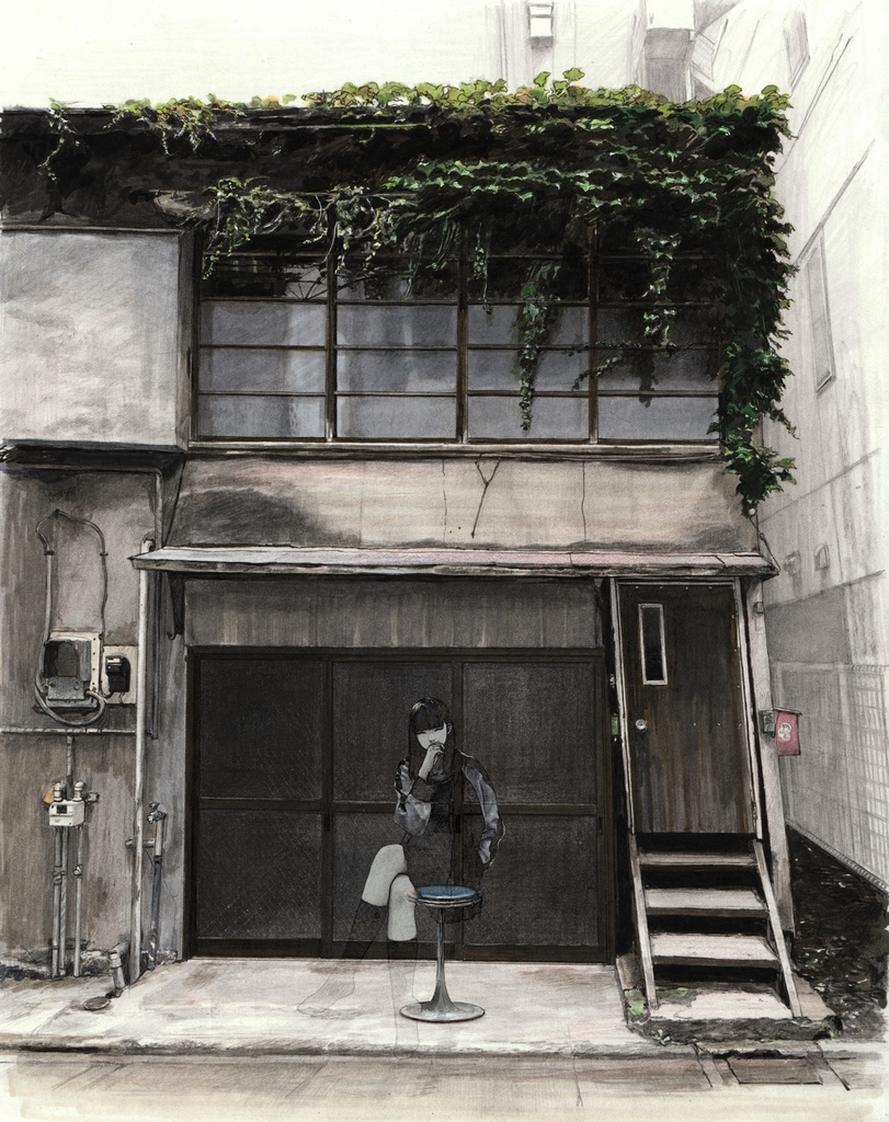ポストカード「幽棲の室家」