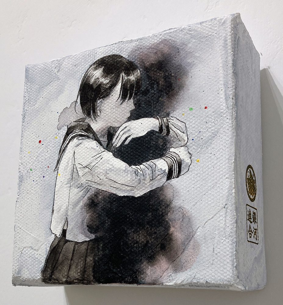 原画作品「夢を見ている Ⅰ」