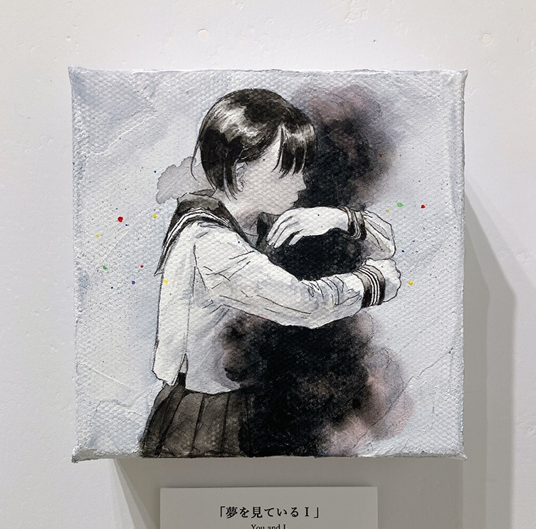 原画作品「夢を見ている Ⅰ」