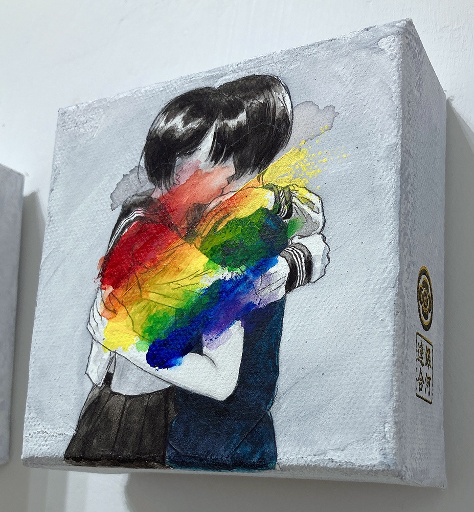 原画作品「夢を見ている Ⅱ」