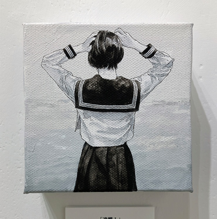 原画作品「遺響 Ⅰ」