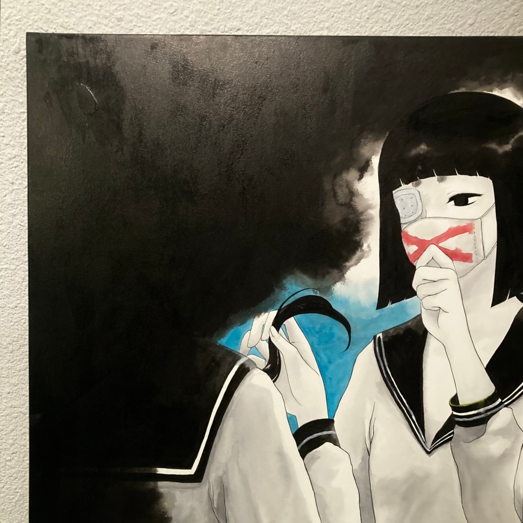 2008年原画作品「拒絶」