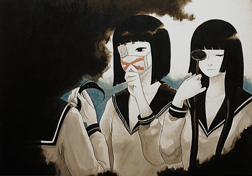 2008年原画作品「拒絶」