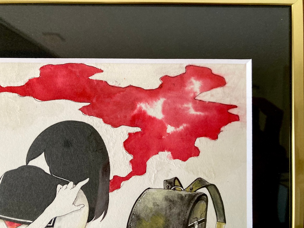 2007年原画作品「少女期への依存」