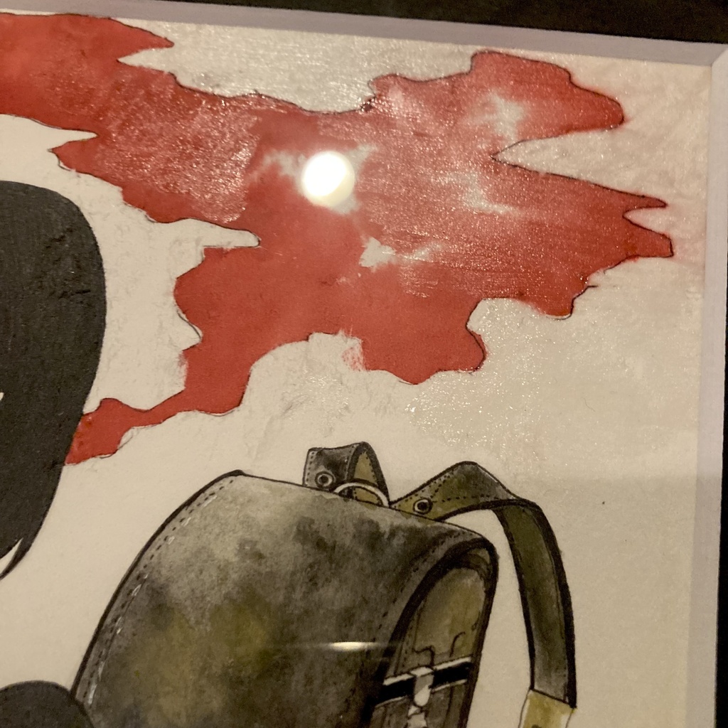 2007年原画作品「少女期への依存」