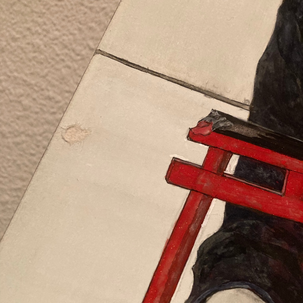 2010年原画作品「無意識な自尊心」