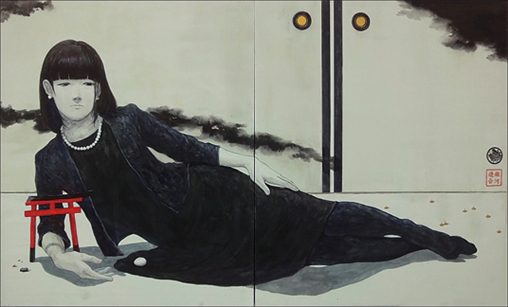 2010年原画作品「無意識な自尊心」