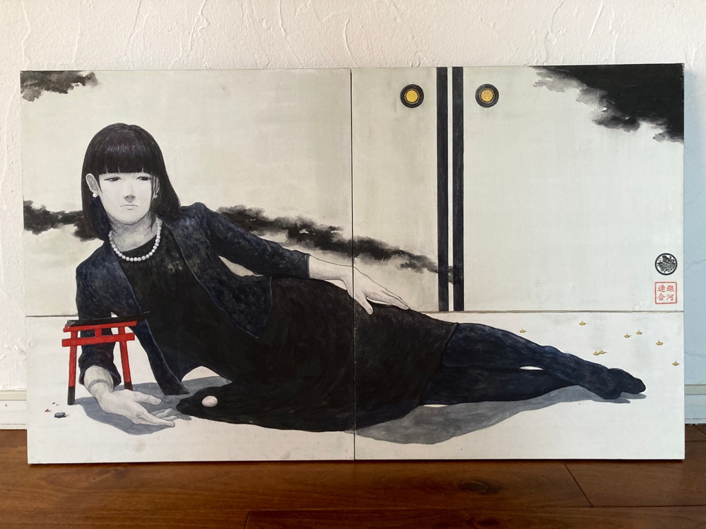 2010年原画作品「無意識な自尊心」