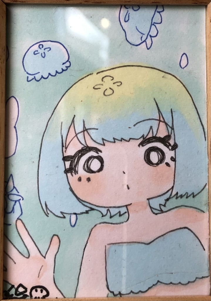 原画　ミズクラゲ