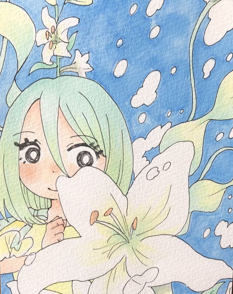 原画　インドネシアンシーネットル