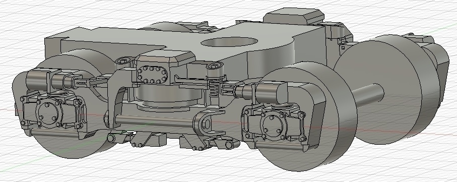 FS-337C組立式台車 3Dプリント 鉄道模型パーツ - のろ急車輌 - BOOTH