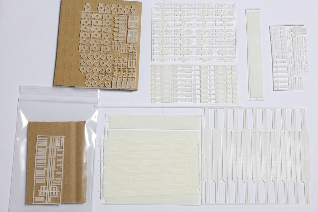 【販売終了】ロンキヤ中間車製作キット 美濃太田車11両セット