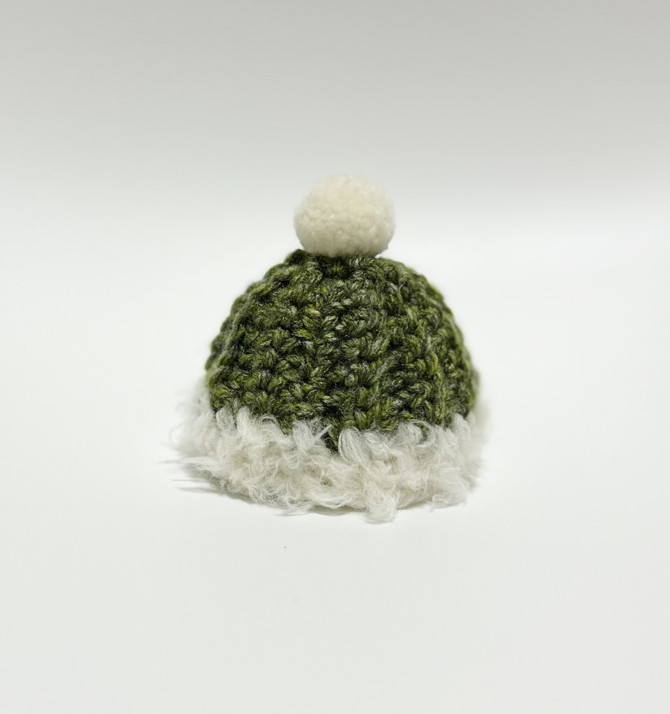 ふわふわニット帽