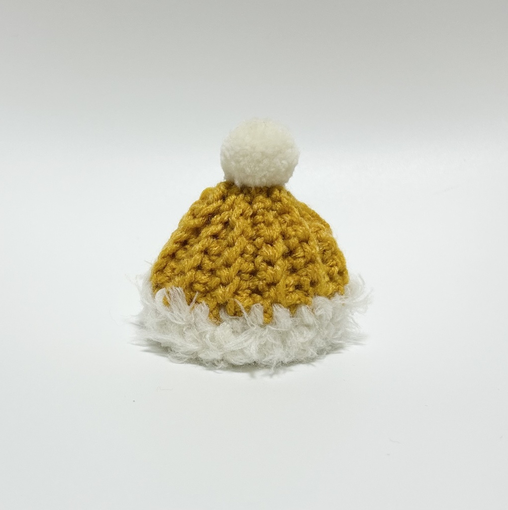 ふわふわニット帽