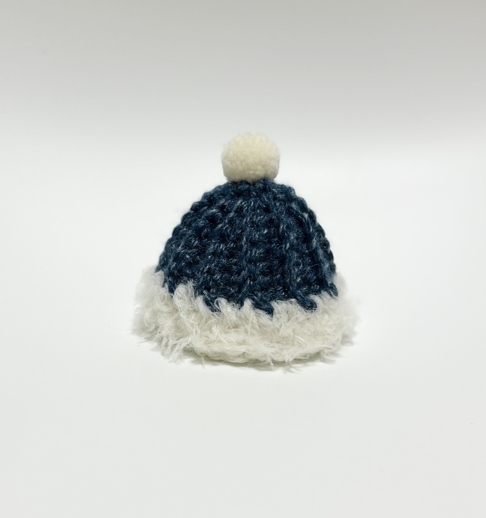ふわふわニット帽