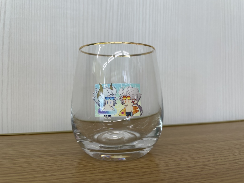 WOLフリ ゴールドリップグラス