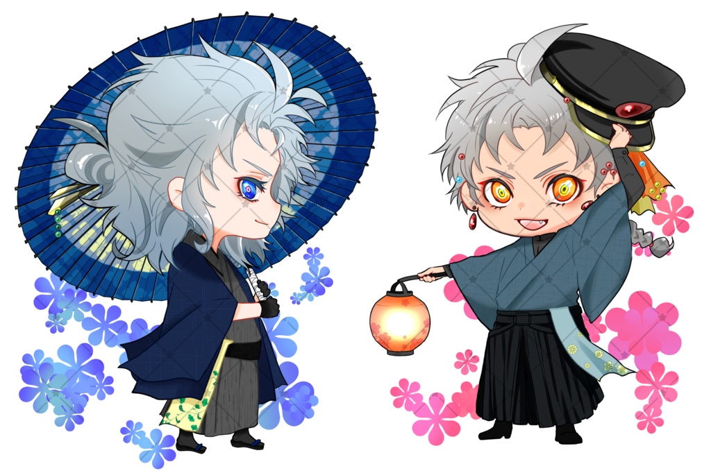 おでかけ和服 WOLアクリルスタンド