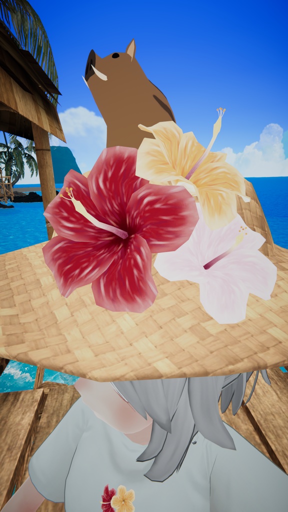 Hibiscus Cap