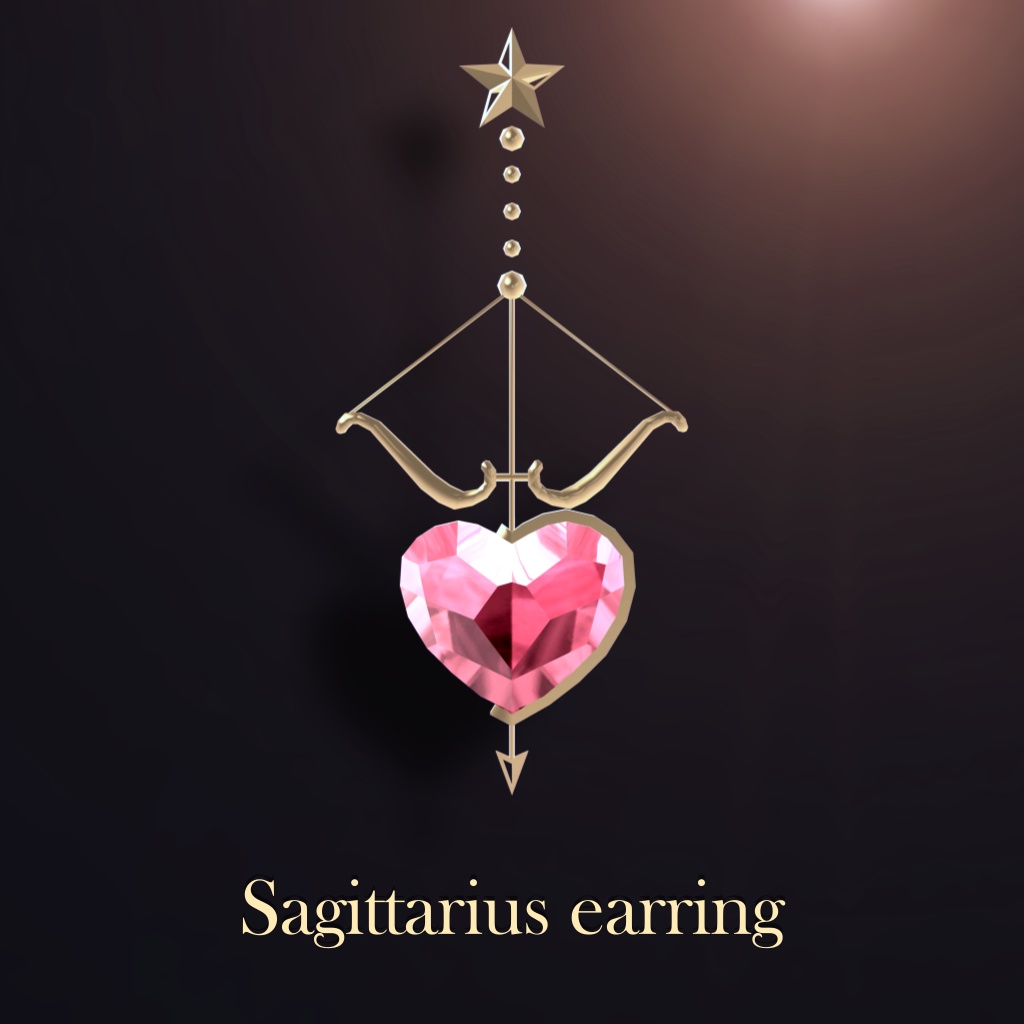 Sagittarius earring