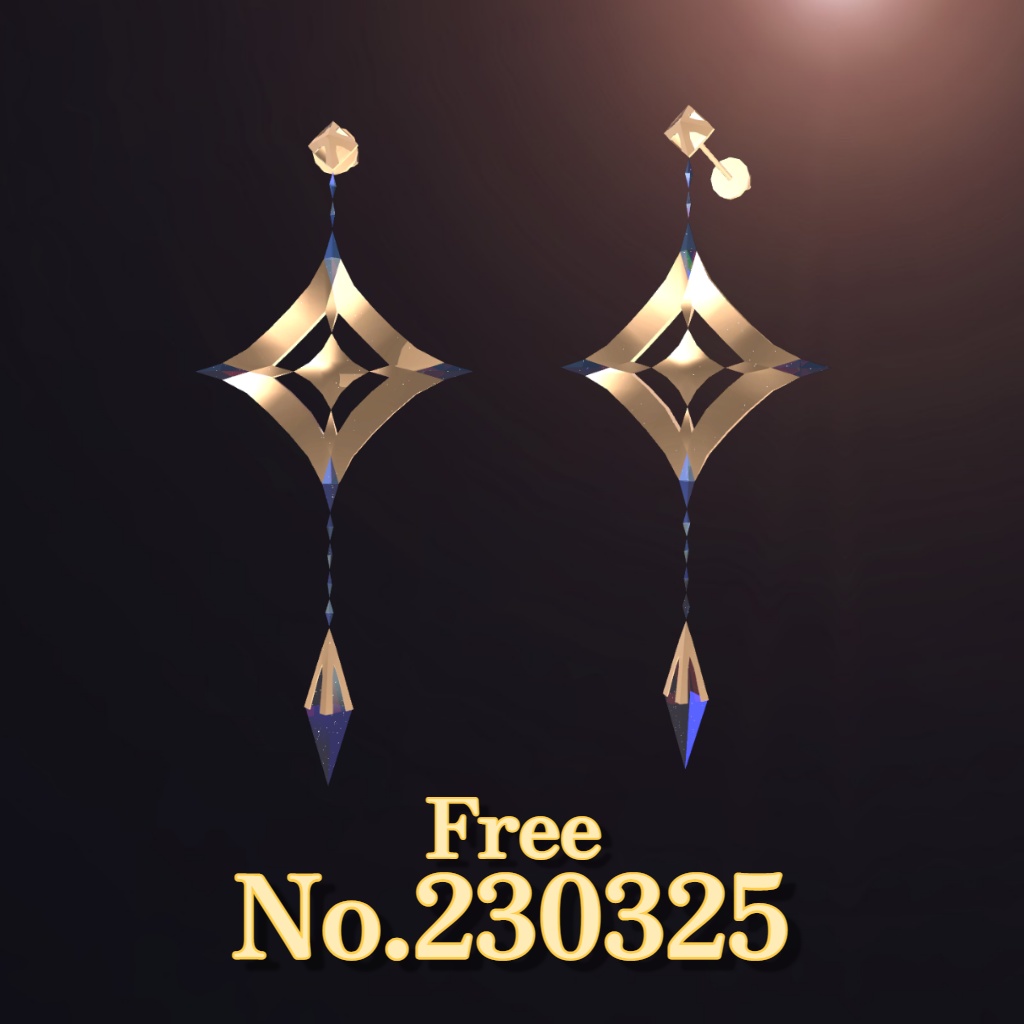 [Free]No.230325 earring