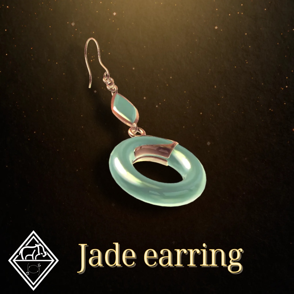 Jade earring +DLC jade ring