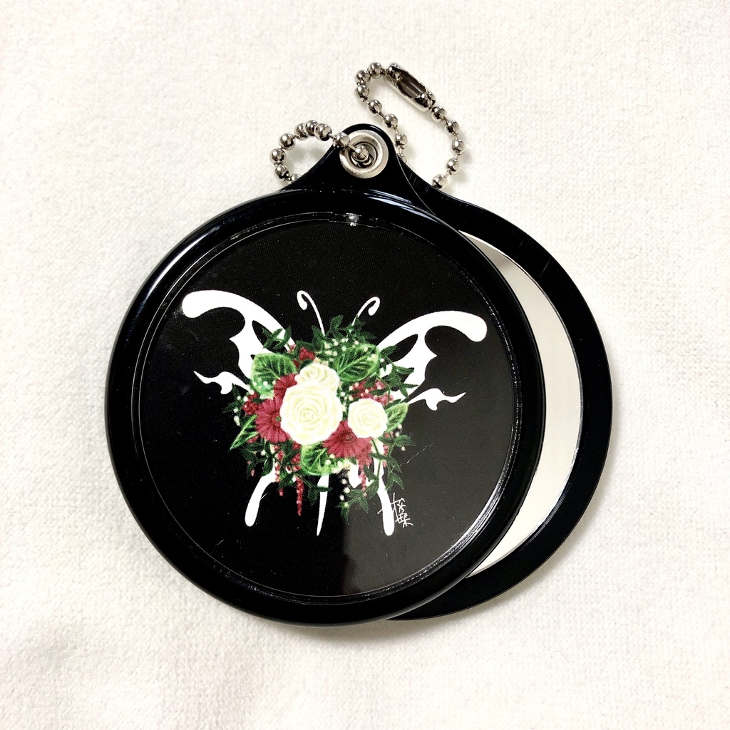 蝶ブーケ_ミラー