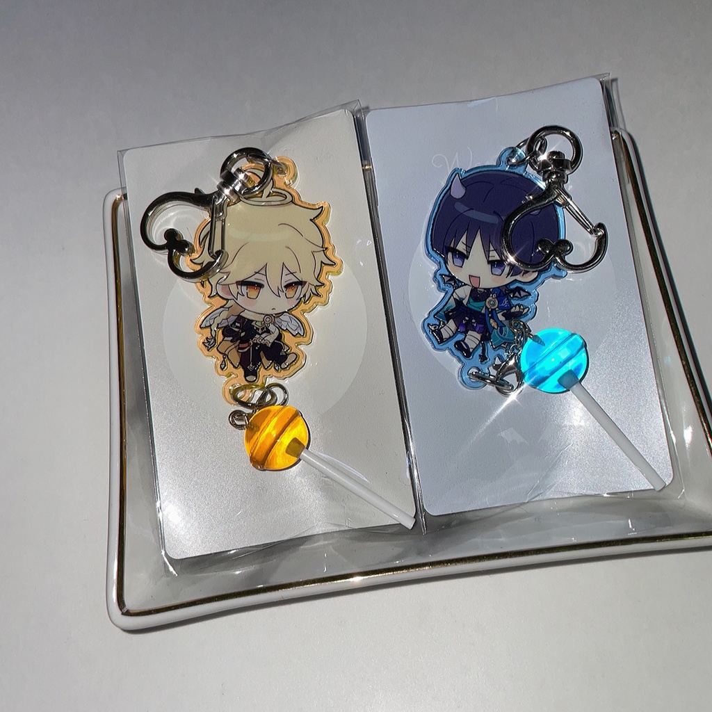 MADMED 架空使てんる　アクキー　2種コンプセット Amazon.co.jp: 4thグッズ超てんちゃんアクリルキーホルダー