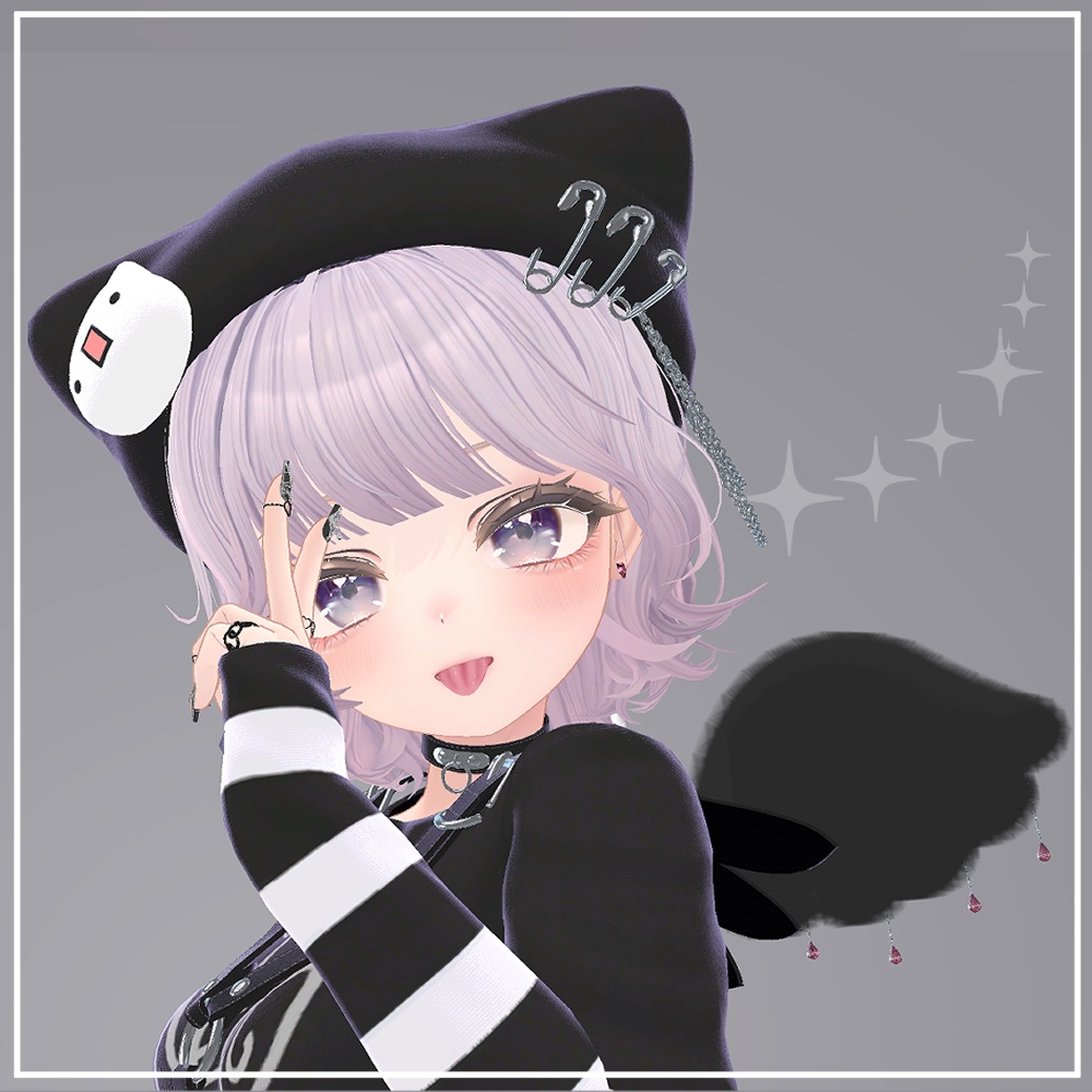 【VRChat想定】Angel Wing