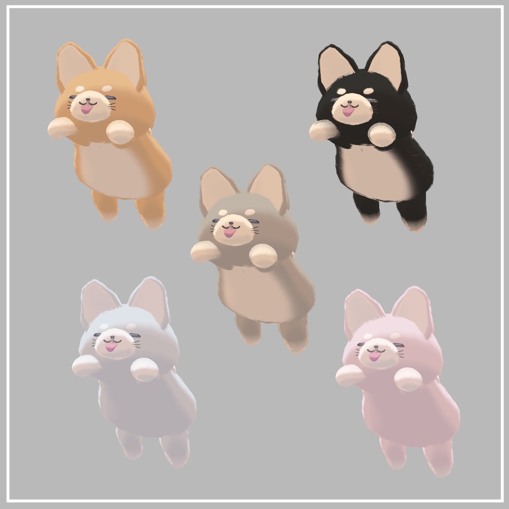 【VRChat想定】Droop Dog