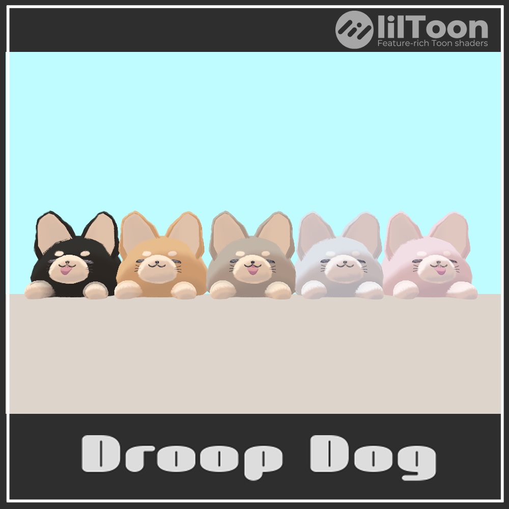 【VRChat想定】Droop Dog