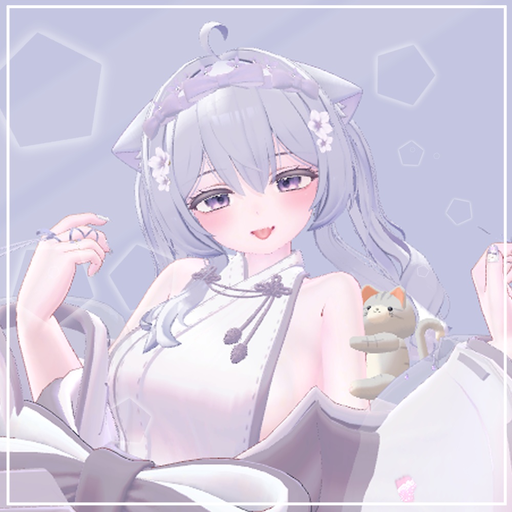 【VRChat想定】Huggy Cat