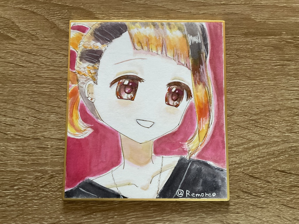 4分の1色紙(寸松庵)