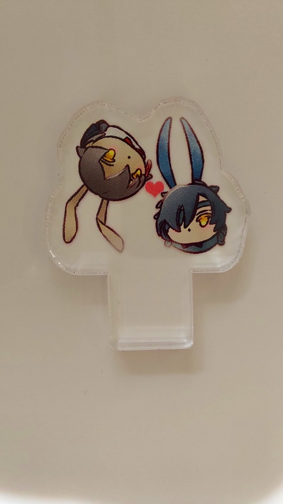 【燭台切光忠&大倶利伽羅】うさみつくりアクスタ