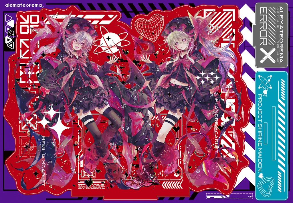 BIGカラーアクリルスタンド「レミリア」＆「フランドール」第1弾