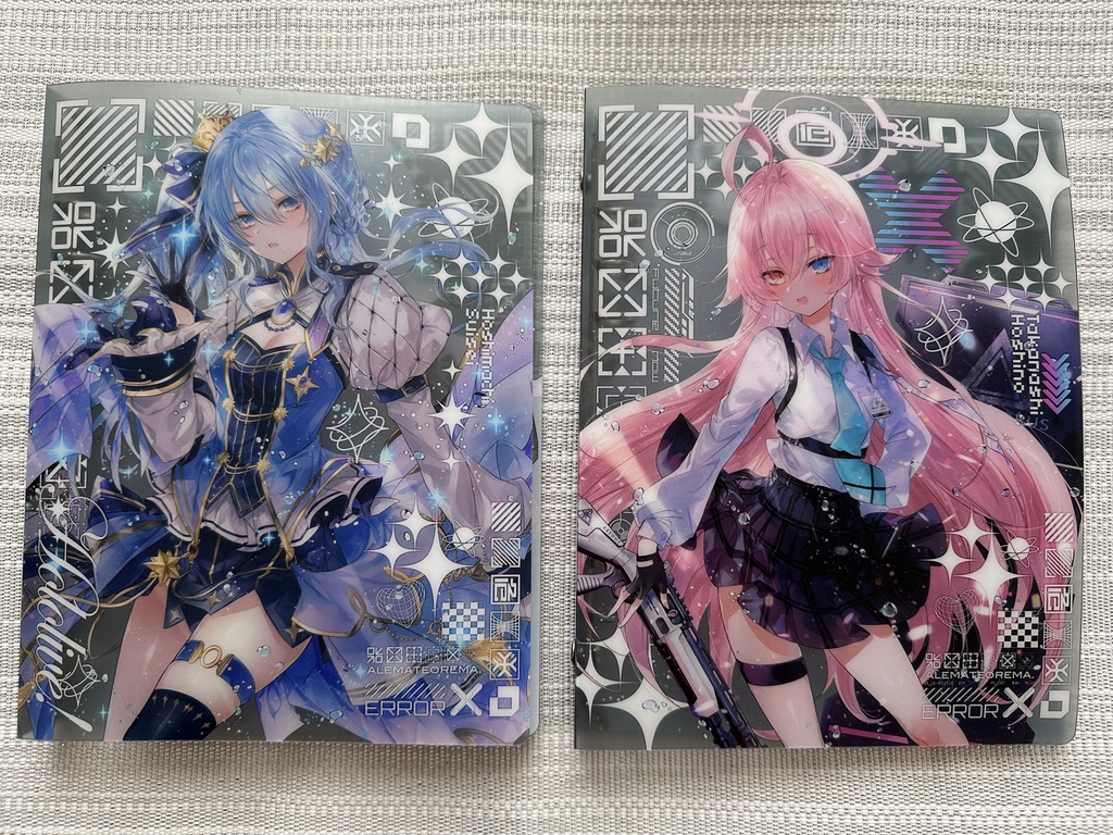 C106夏コミ A5サイズ6穴リングトレカバインダー 2種