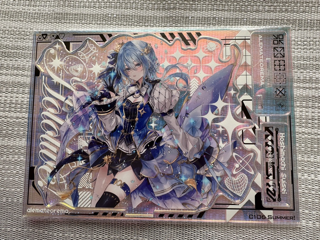 C106夏コミ オーロラアクリルスタンド 4種