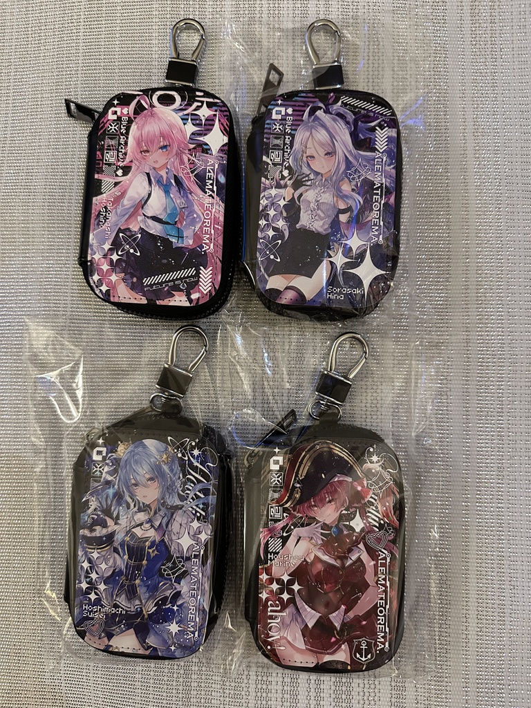 C106夏コミ ファスナーキーケース 4種