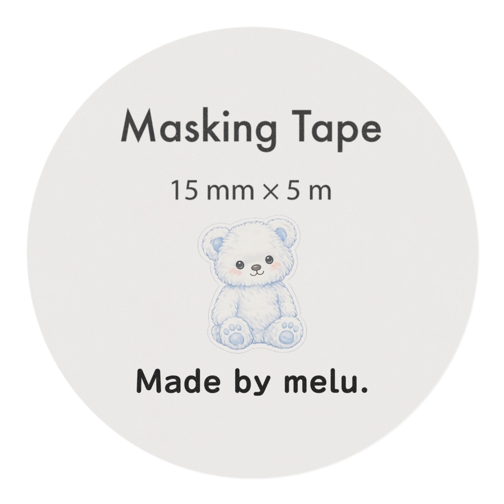 リボンさくらマスキングテープ