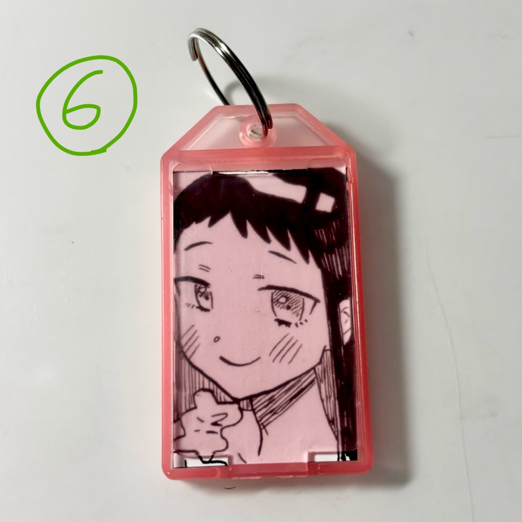 モノクロキーホルダー