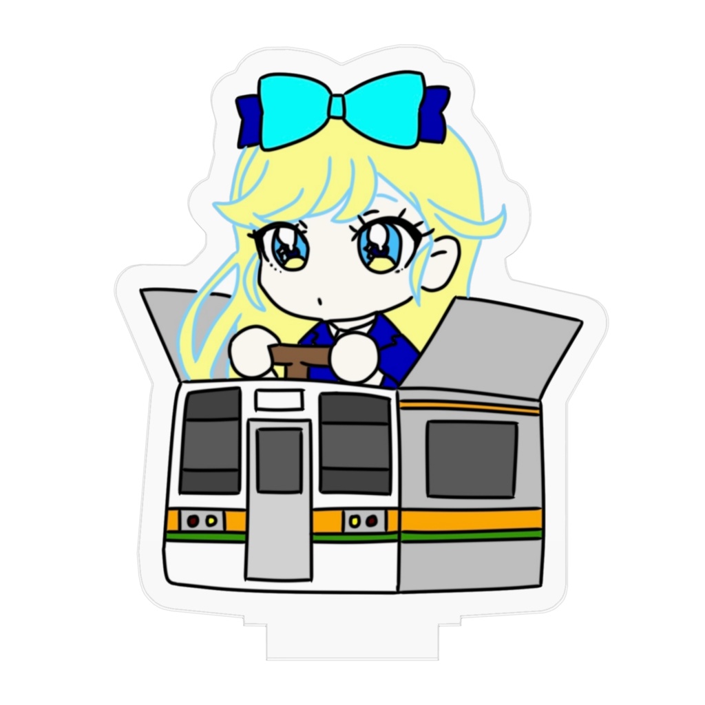 ひみつのアイプリ みつき 鉄道 アクリルフィギュア