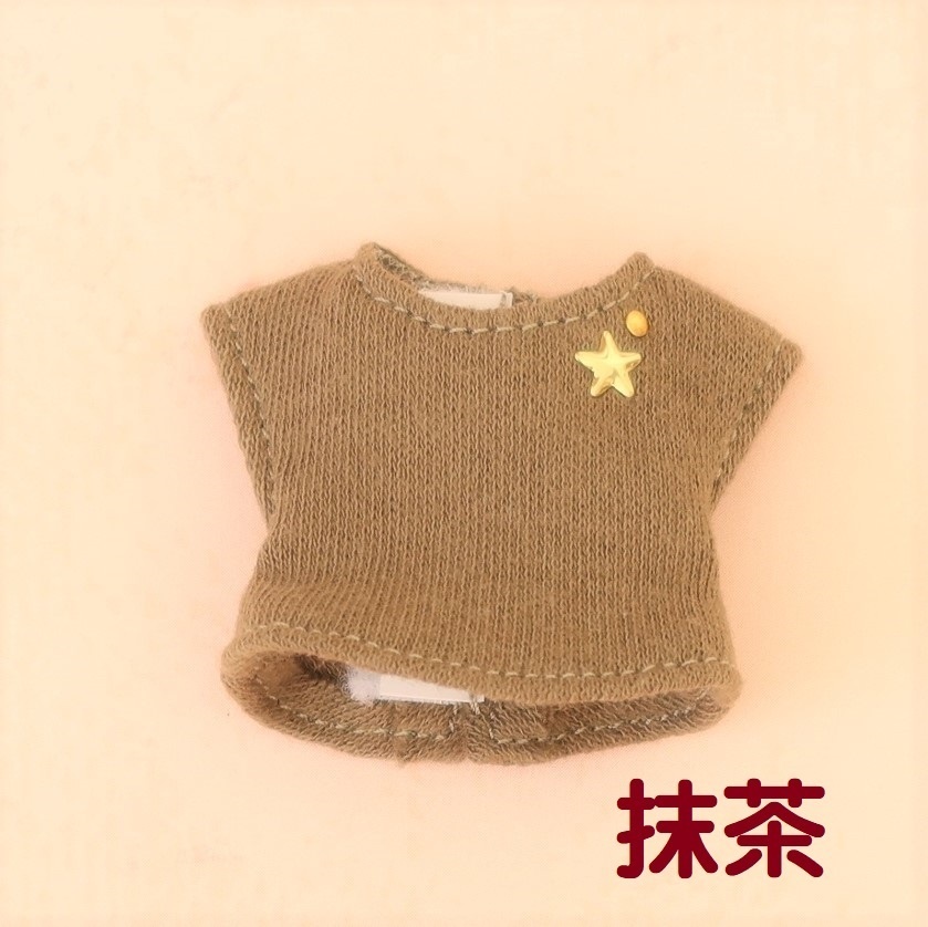 カラーTシャツ黄・緑系　オビツ11
