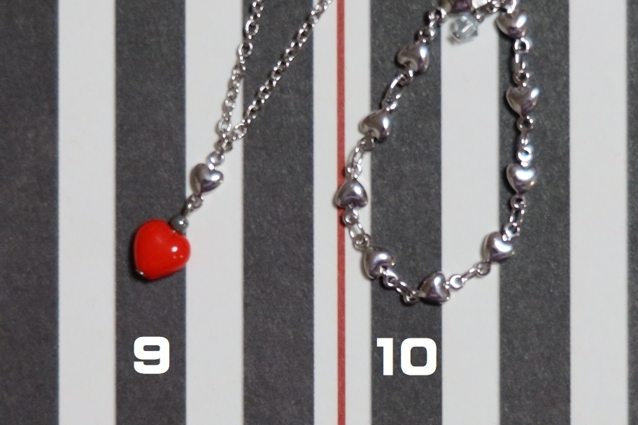 【ぬい用】ハートのアクセサリー