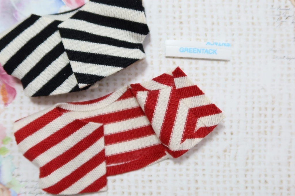 【ぬい服:単品】しましまTシャツ