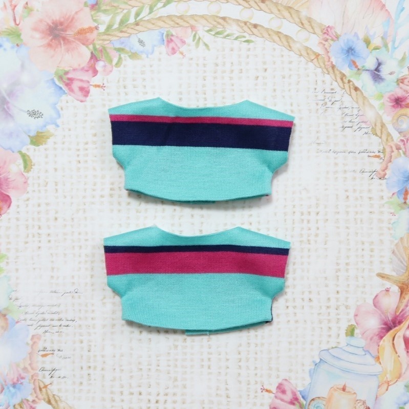 【ぬい服:単品】ビビッドラインTシャツ