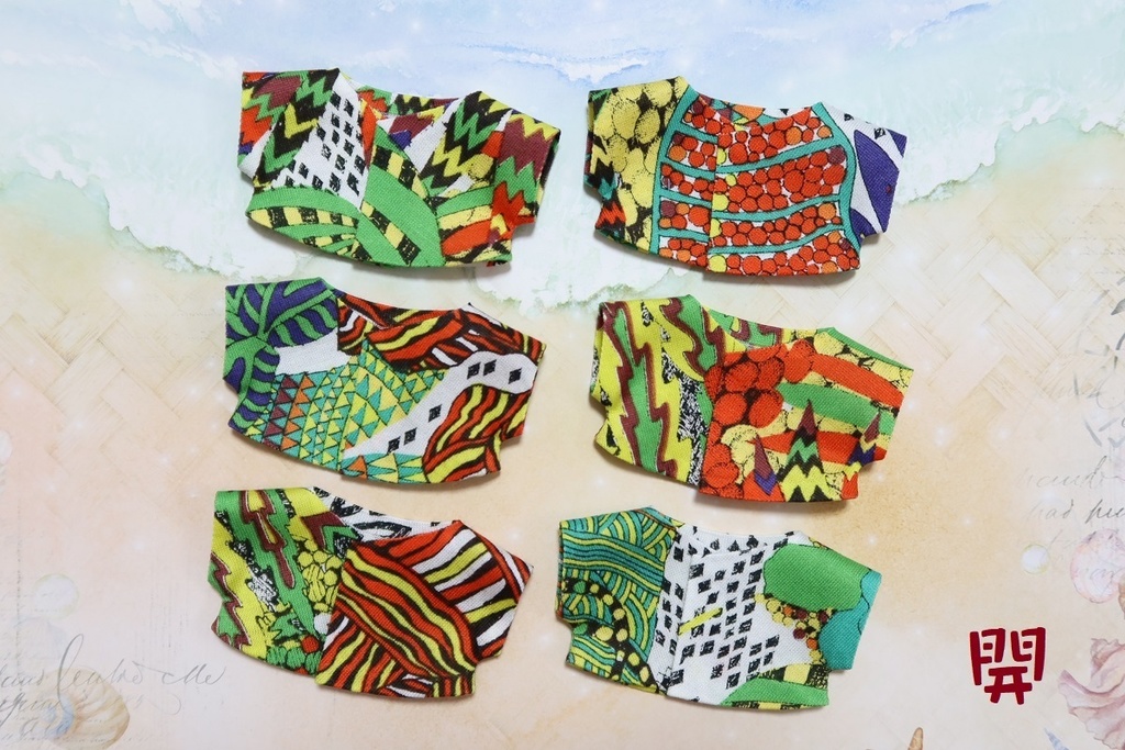 【ぬい服:単品】ガチャガチャTシャツ~極彩の密林~