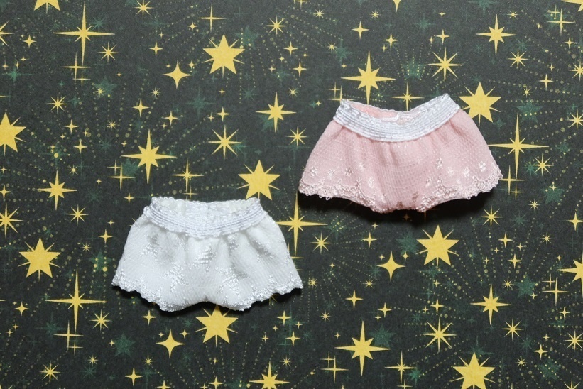 【ぬい・ドール共通】レースショーツ