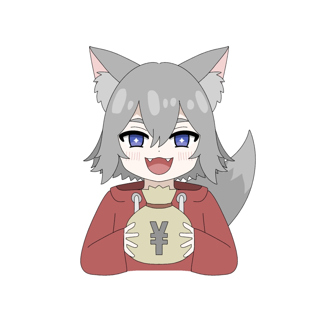 田仲すゐ アクリルキーホルダー (お金抱っこver.)