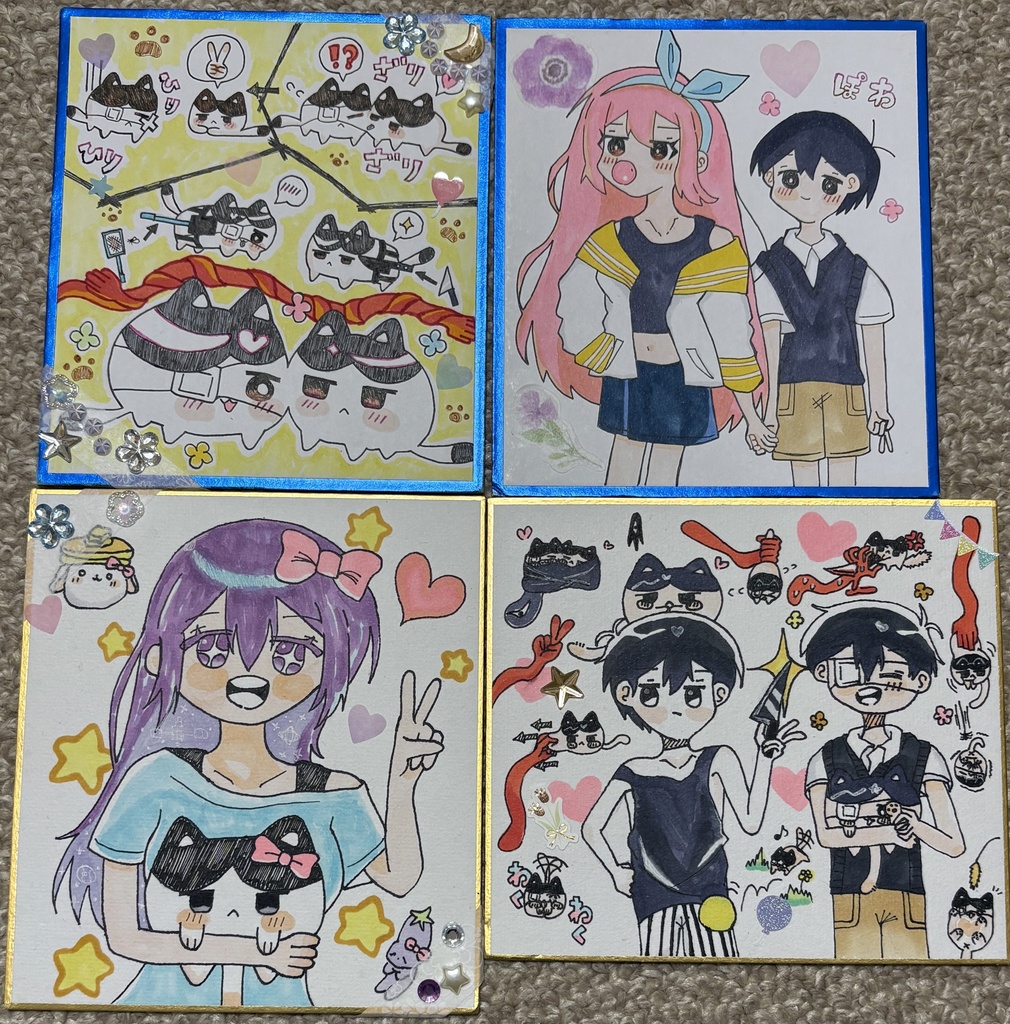 OMORI色紙